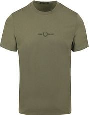 Fred Perry T-Shirt M4580 Olive Green