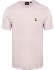 Lyle and Scott T-shirt Heather Light Pink