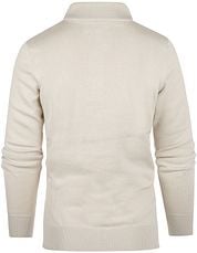 Barbour Pullover Half Zip Ecru