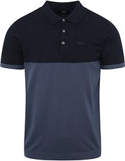 Petrol Polo Knitwear Blue