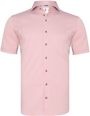 R2 Japanese Knitted Short Sleeve Shirt Pink