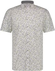 State Of Art Short Sleeve Shirt Print Green 