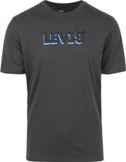 Levi's Relaxed T-Shirt Zwart