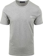 Fred Perry T-Shirt Ringer M3519 Light Grey