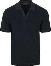 Marc O'Polo Polo Shirt Riva Terry Cloth Navy