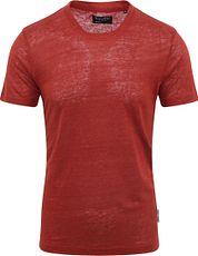 Marc O'Polo T-Shirt Linen Red