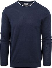 Suitable Pullover O-Neck Johan Navy