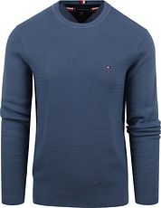 Tommy Hilfiger Interlaced Pullover Blue
