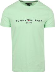 Tommy Hilfiger T-Shirt mit Logo Hellgrün