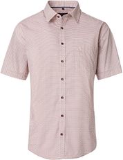Casa Moda Short Sleeve Casual Shirt Print Orange