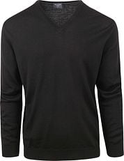 Olymp Casual Pullover Wool Navy