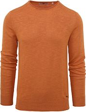 Petrol Pullover Sweater Orange