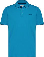 State Of Art Pique Polo Shirt Petrol Blue