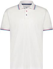 State Of Art Pique Polo Shirt White