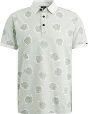 Vanguard Piqué Polo Shirt Print Light Green