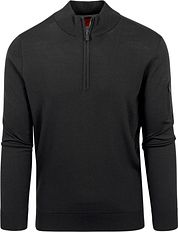 Suitable Half Zip Pullover Rafe Black