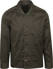 Marc O'Polo Overshirt Twill Brown