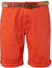 No Excess Shorts Garment Dye Orange