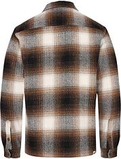 Anerkjendt Overshirt Oscar Wool Mix Brown