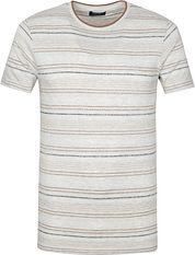Dstrezzed T Shirt Stripes Light Grey