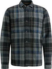PME Legend Overshirt Dobby Checks Black Grey