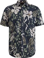 PME Legend Short Sleeve Shirt Print Navy