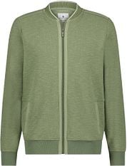 State Of Art Cardigan Zip Green