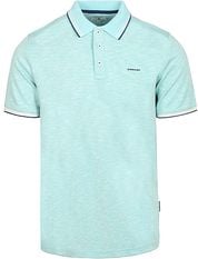 State of Art Polo Slubmelange Light blue