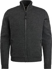 Vanguard Cardigan Wool Blend Anthracite