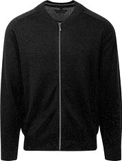 Casa Moda Pullover Zip Black