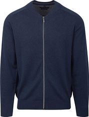 Casa Moda Pullover Zip Navy