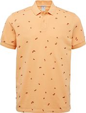 Cast Iron Polo Shirt Apricot Orange