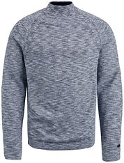 Cast Iron Sweater Turtleneck Blue