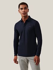 Cavallaro Basso Polo Navy