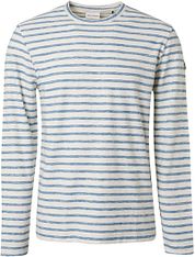 No Excess Longsleeve T-shirt Stripe Blue