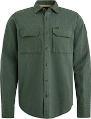 PME Legend Shirt Flanel Herringbone Green