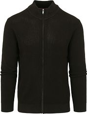 Suitable Cardigan Wim Dark Green