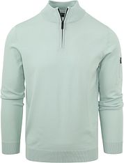 Suitable Half Zip Pullover Mint green