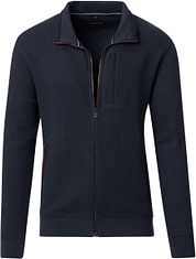 Casa Moda Pullover Zip Navy