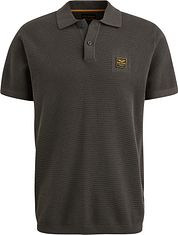 PME Legend Polo Shirt Knitted Beluga Green