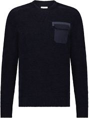 State Of Art Pullover Chest Pocket Navy