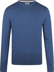 McGregor Pullover Wool Blend Mid Blauw