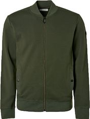 No Excess Cardigan Jacquard Dark Green 