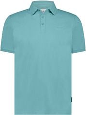 State Of Art Piqué Polo Shirt Azure Blue