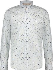 State Of Art Twill Shirt Print Light Blue
