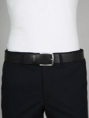 Suitable Belt Structure Leather Navy