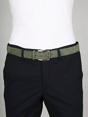 Suitable Belt Suede Green