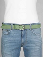 Suitable Belt Suede Leather Green