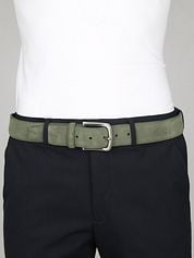 Suitable Belt Suede Leather Green