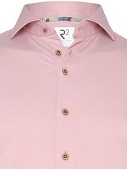 R2 Japanese Knitted Short Sleeve Shirt Pink